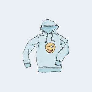 Hoodie with Logo Sudadera con logotipo